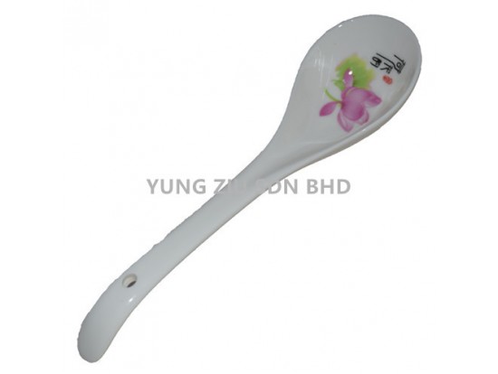 CERAMICS LADLE(LOTUS)(1P)CNY(10547)